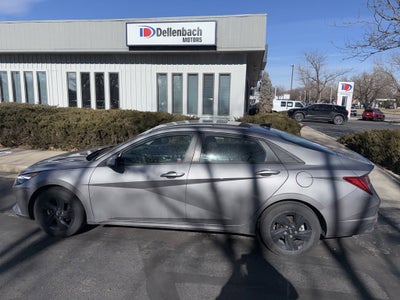 2023 Hyundai Elantra Hybrid Blue