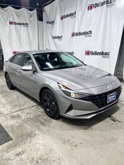 2023 Hyundai Elantra Hybrid Blue