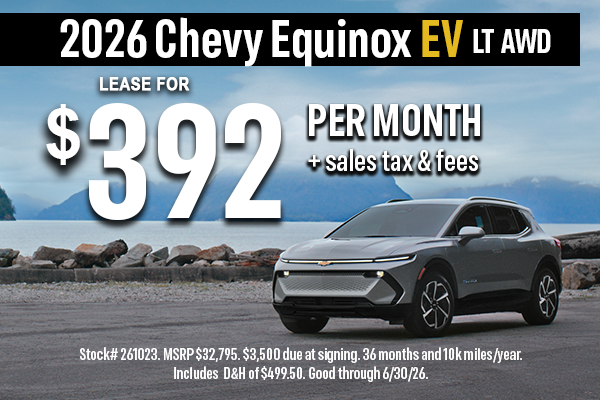 2026 Chevy Equinox EV